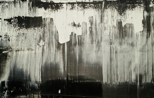 Akryyliväri kanvaasille. 30 cm x 90 cm